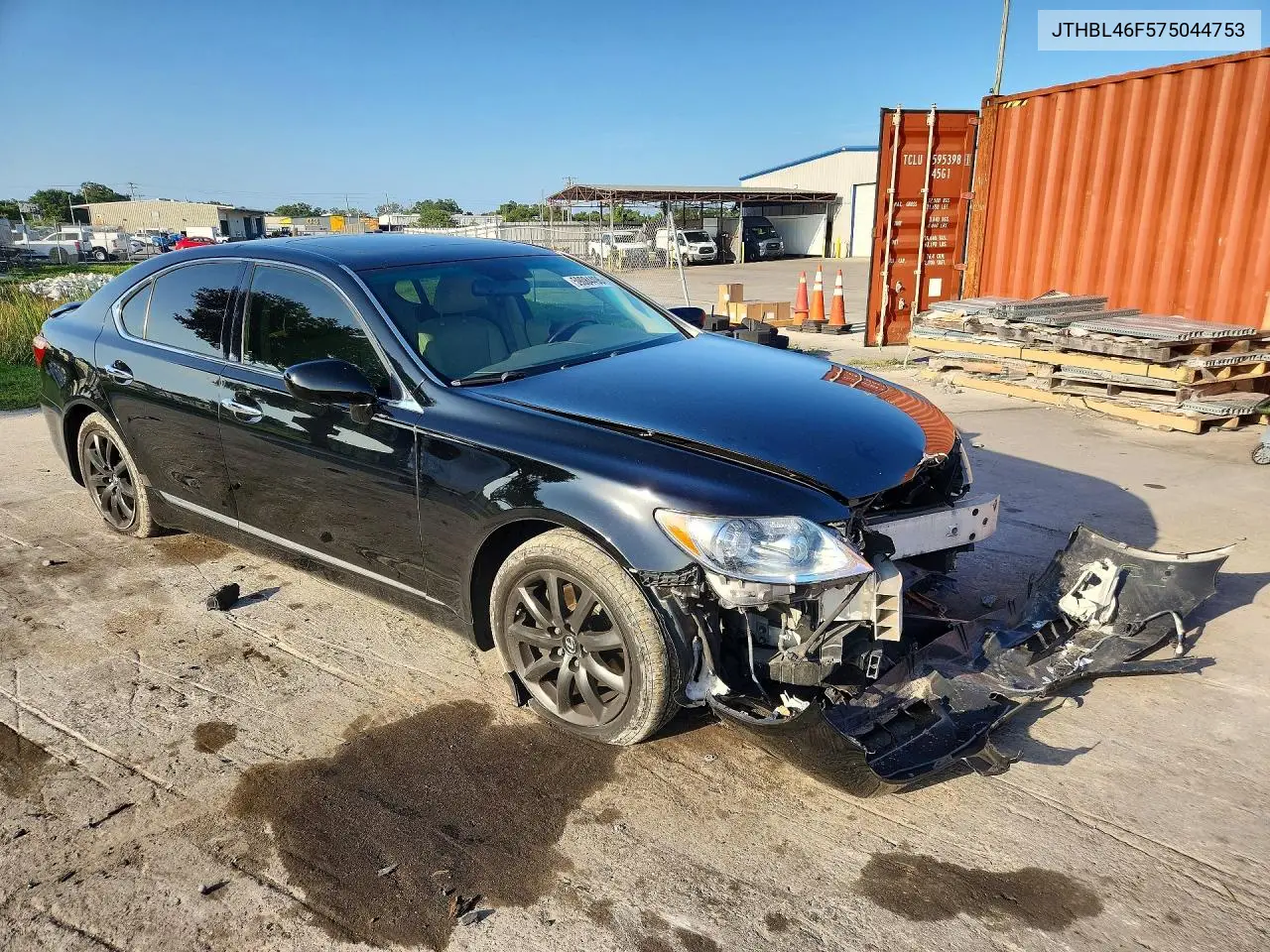 2007 Lexus Ls 460 VIN: JTHBL46F575044753 Lot: 59084496