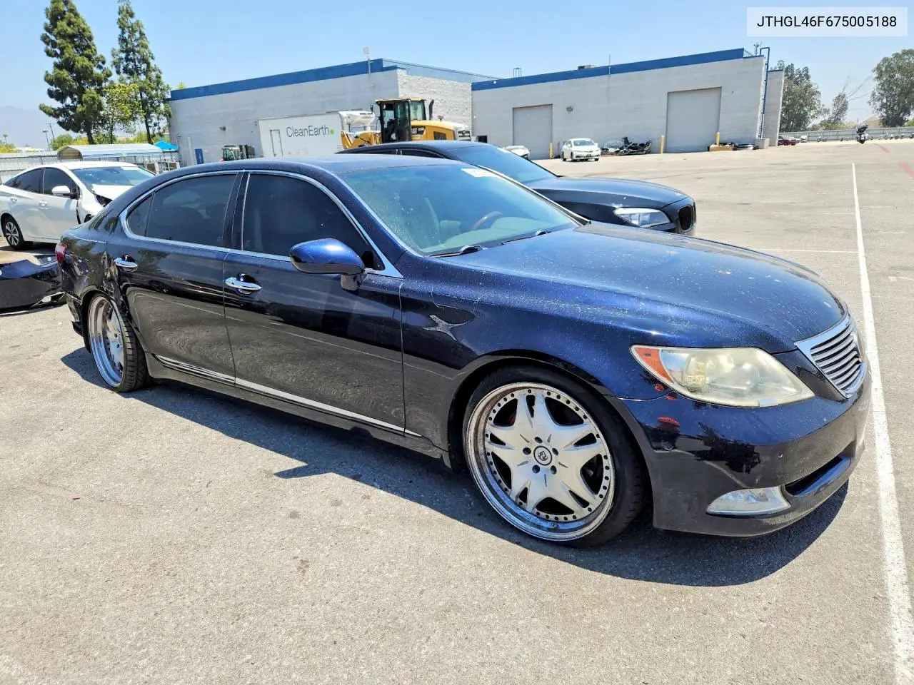 2007 Lexus Ls 460L VIN: JTHGL46F675005188 Lot: 59127166