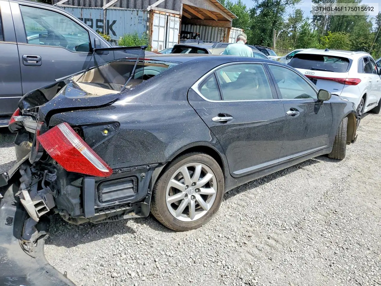 2007 Lexus Ls 460L VIN: JTHGL46F175015692 Lot: 59263456