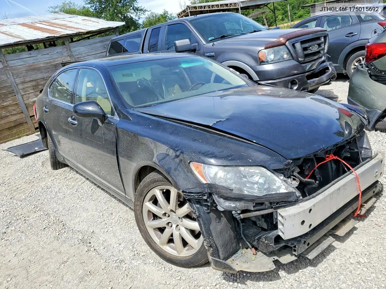 2007 Lexus Ls 460L VIN: JTHGL46F175015692 Lot: 59263456