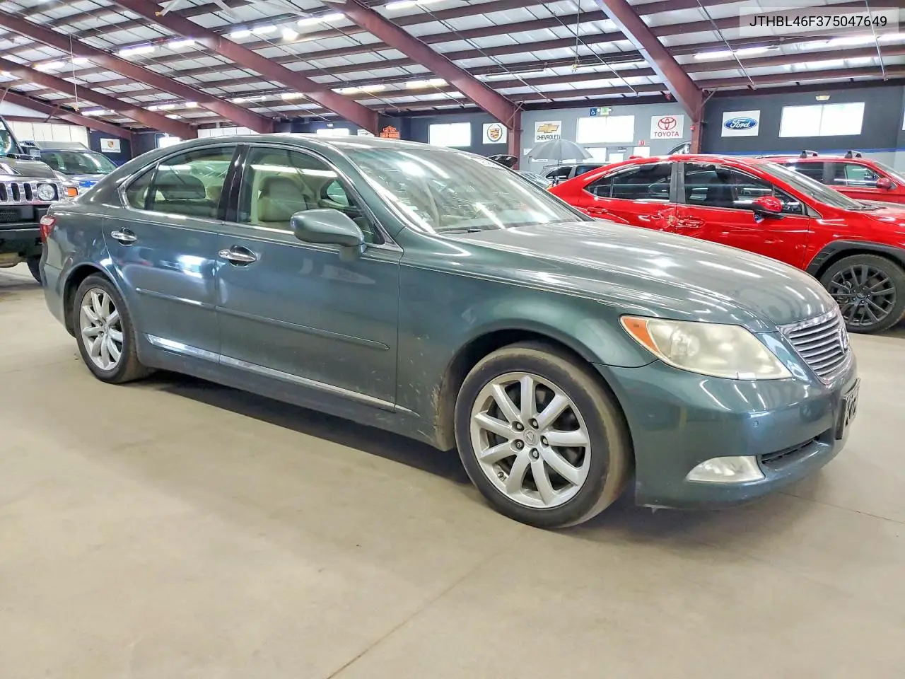 2007 Lexus Ls 460 VIN: JTHBL46F375047649 Lot: 59548696