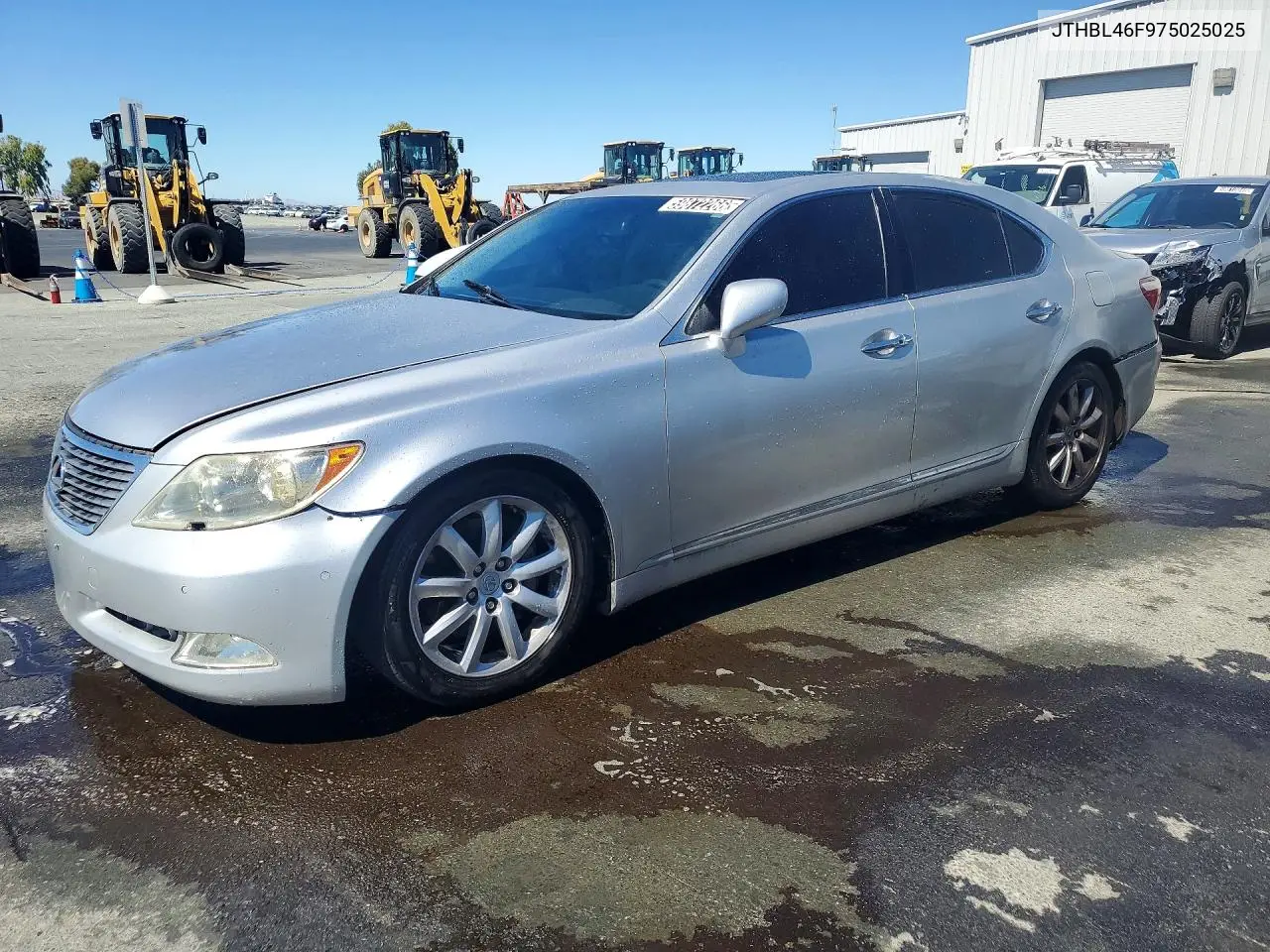 2007 Lexus Ls 460 VIN: JTHBL46F975025025 Lot: 59872266