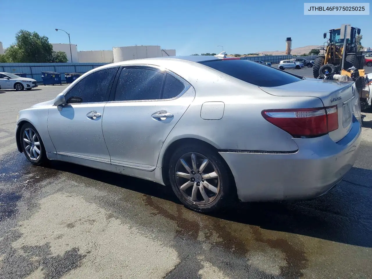 2007 Lexus Ls 460 VIN: JTHBL46F975025025 Lot: 59872266