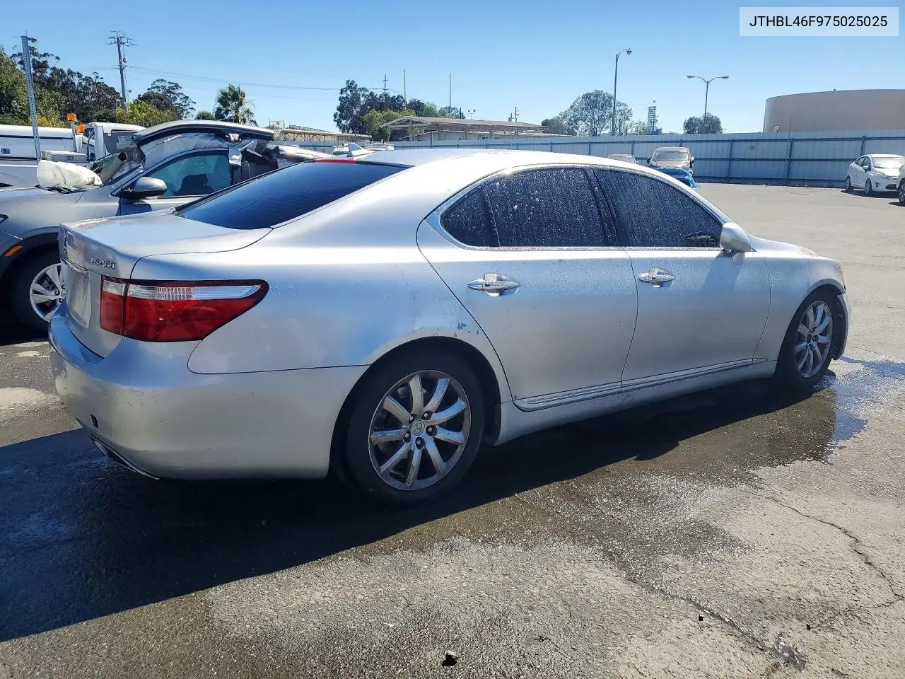 2007 Lexus Ls 460 VIN: JTHBL46F975025025 Lot: 59872266