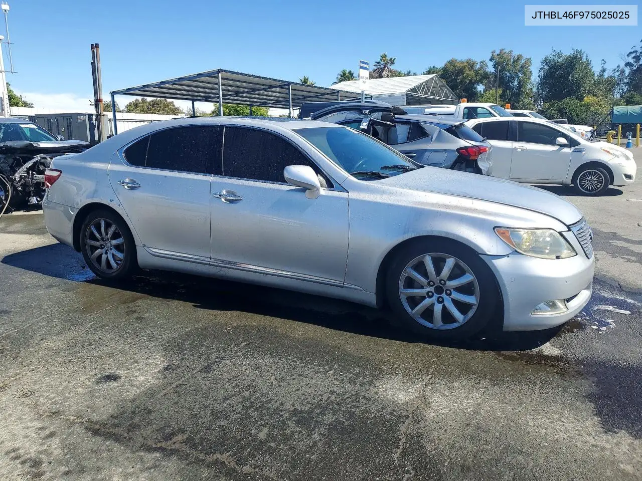 2007 Lexus Ls 460 VIN: JTHBL46F975025025 Lot: 59872266