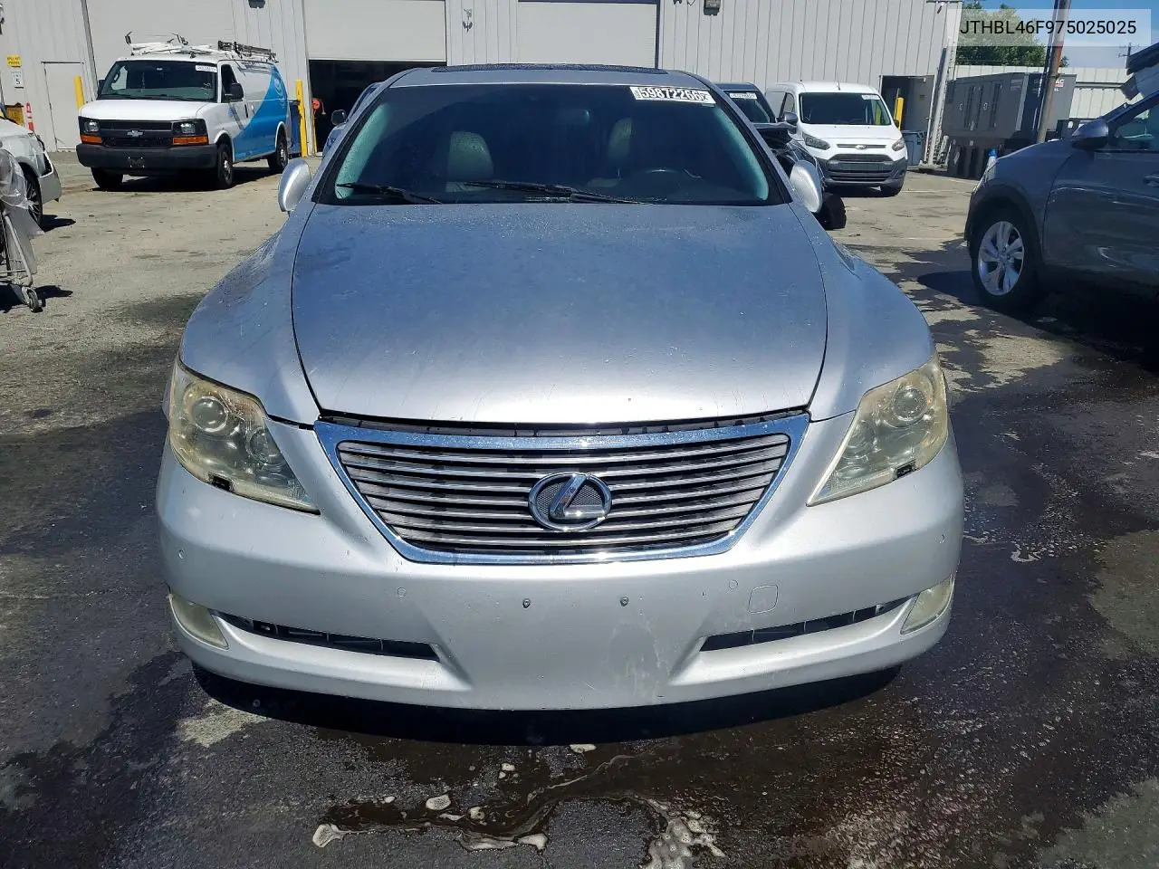 2007 Lexus Ls 460 VIN: JTHBL46F975025025 Lot: 59872266