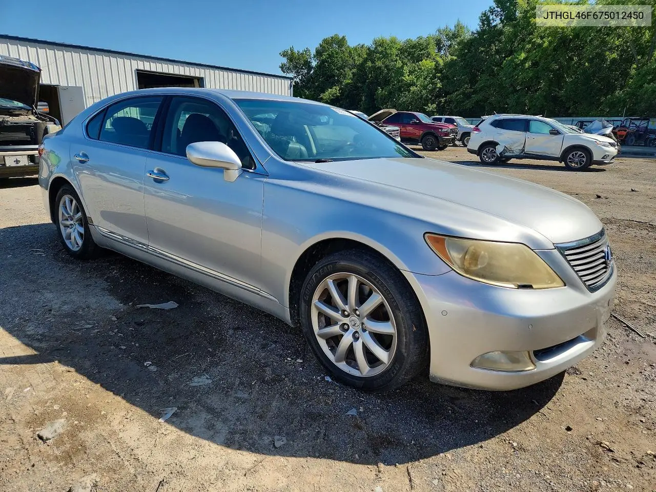 2007 Lexus Ls 460L VIN: JTHGL46F675012450 Lot: 60031186