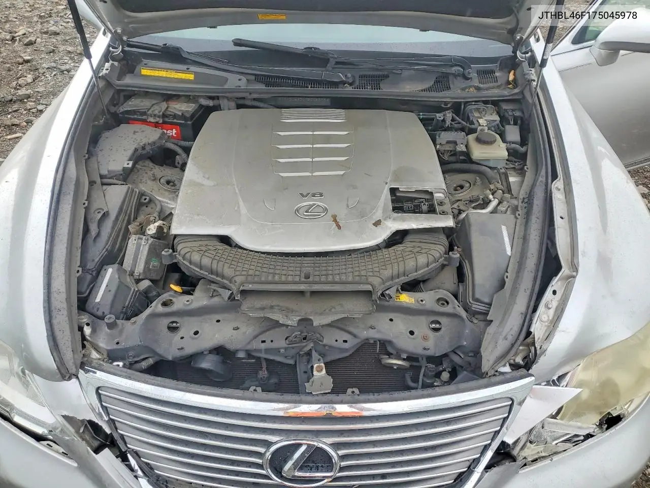 2007 Lexus Ls 460 VIN: JTHBL46F175045978 Lot: 60057926