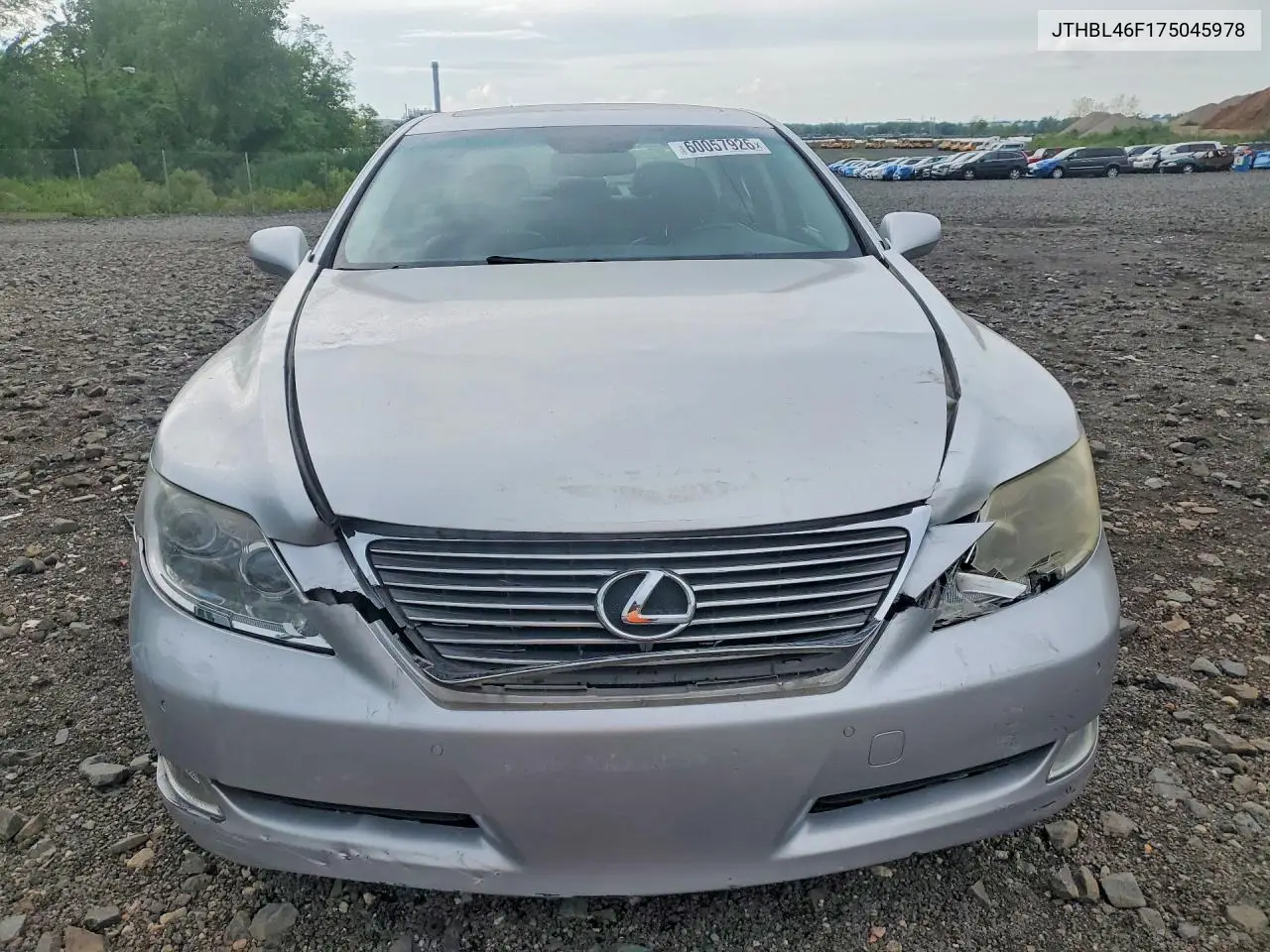 2007 Lexus Ls 460 VIN: JTHBL46F175045978 Lot: 60057926