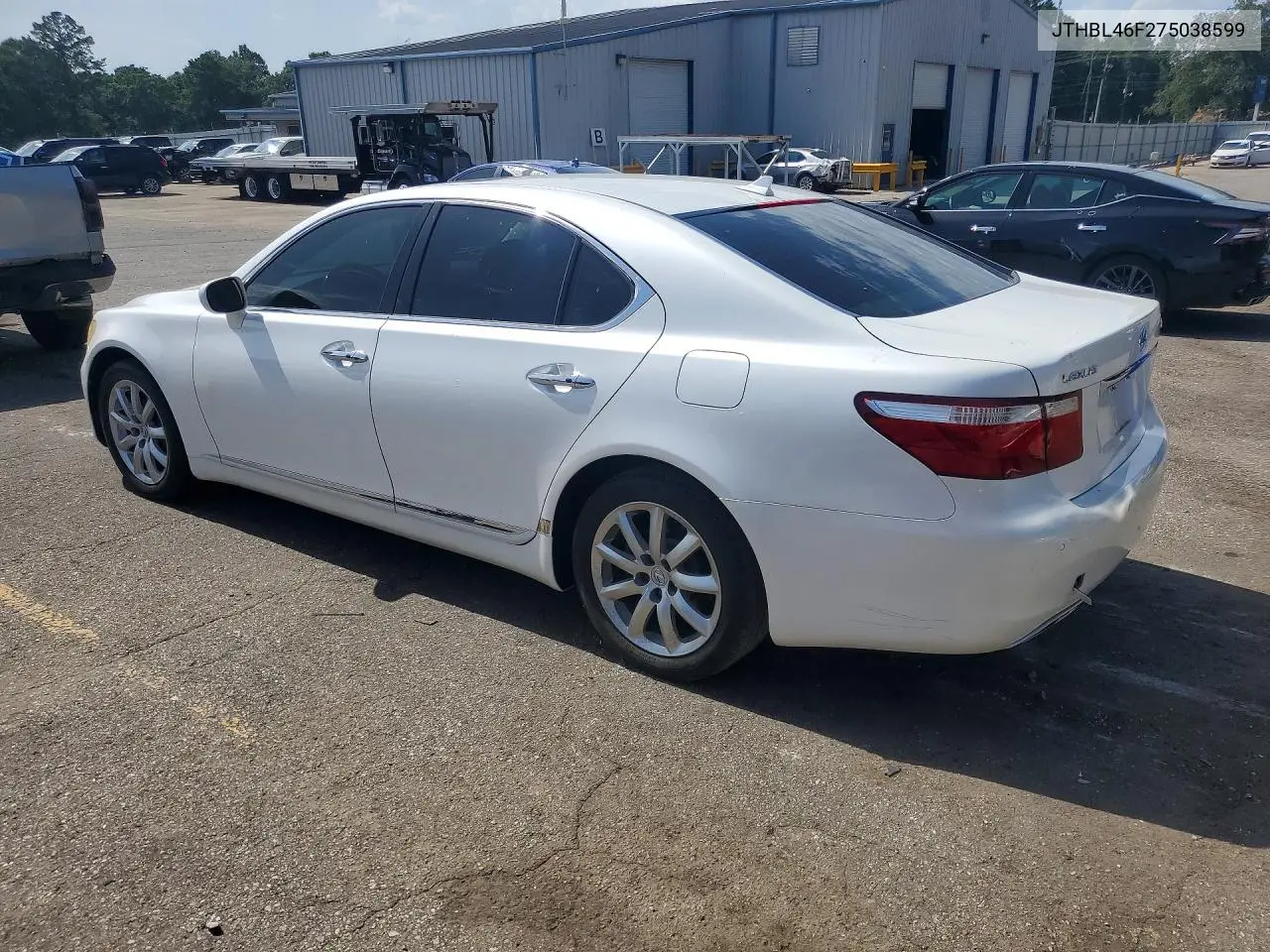 2007 Lexus Ls 460 VIN: JTHBL46F275038599 Lot: 61171386