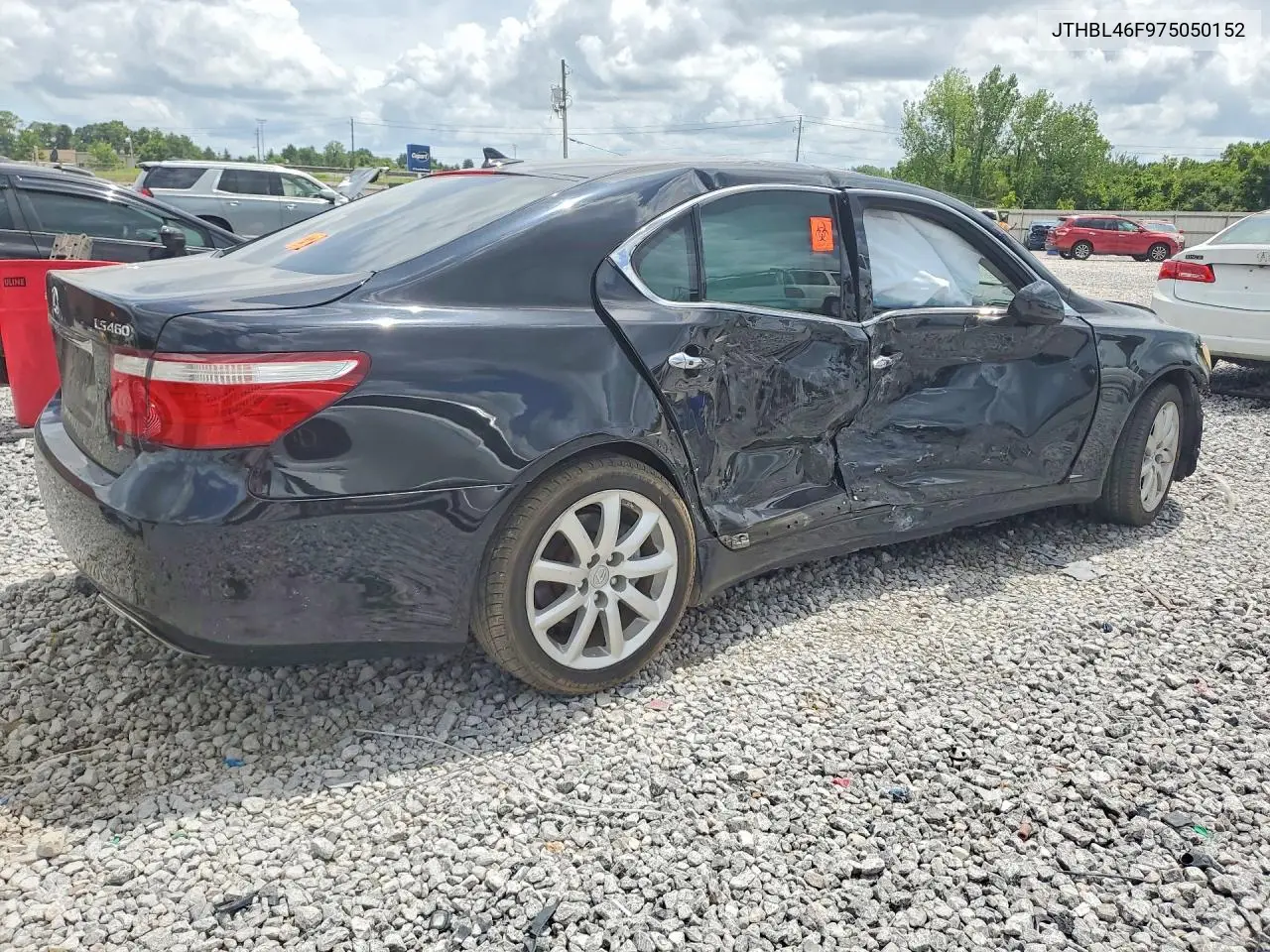 2007 Lexus Ls 460 VIN: JTHBL46F975050152 Lot: 61617966
