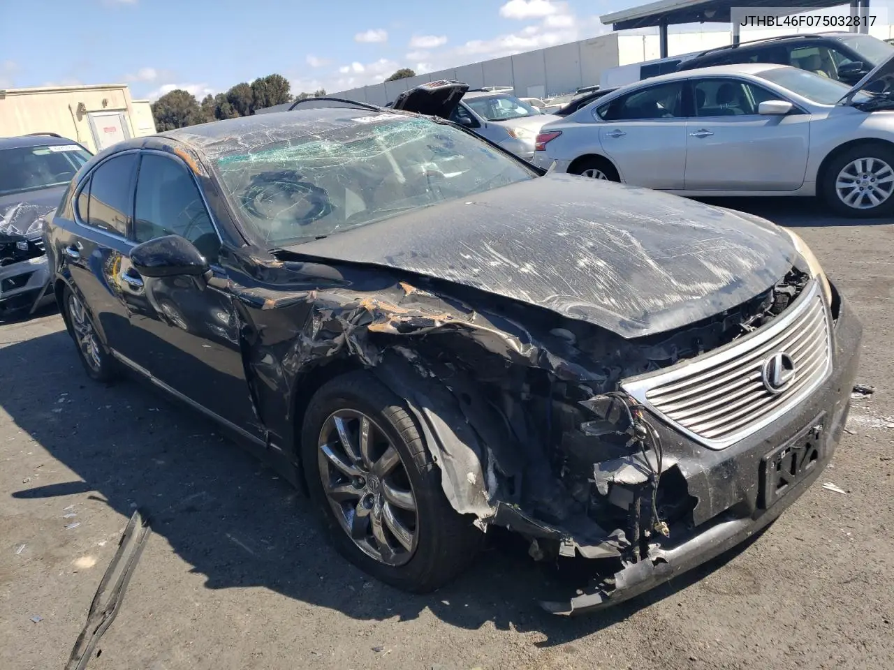 2007 Lexus Ls 460 VIN: JTHBL46F075032817 Lot: 62282813