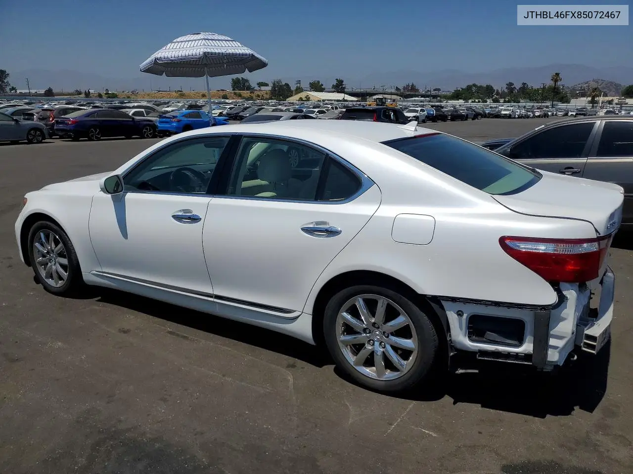 2008 Lexus Ls 460 VIN: JTHBL46FX85072467 Lot: 56462656