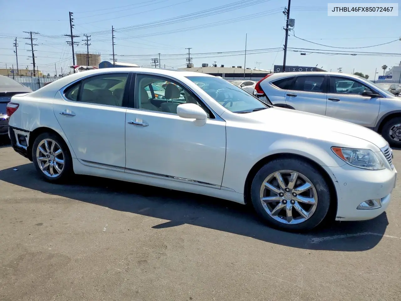 2008 Lexus Ls 460 VIN: JTHBL46FX85072467 Lot: 56462656