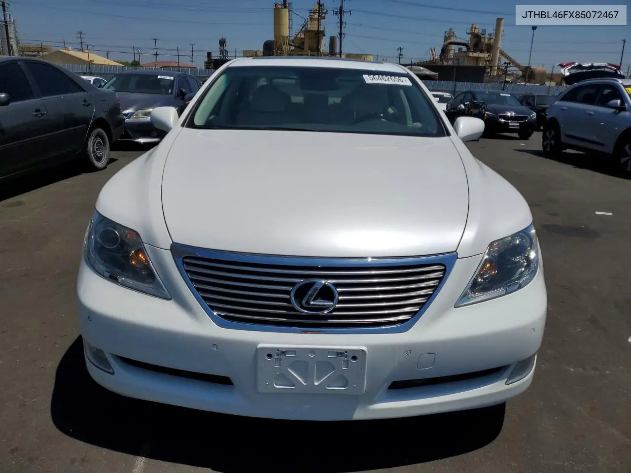 2008 Lexus Ls 460 VIN: JTHBL46FX85072467 Lot: 56462656