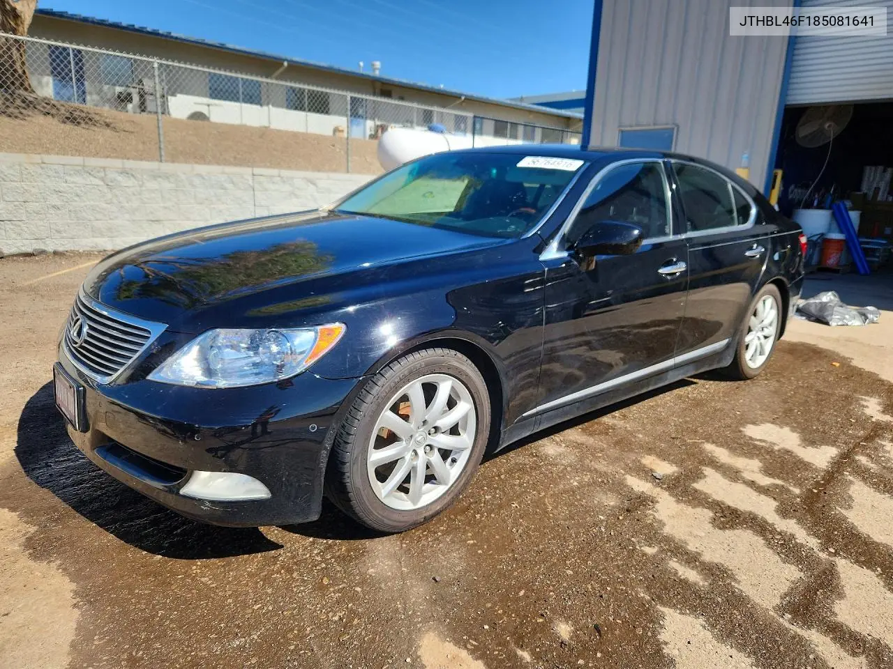 2008 Lexus Ls 460 VIN: JTHBL46F185081641 Lot: 56764916