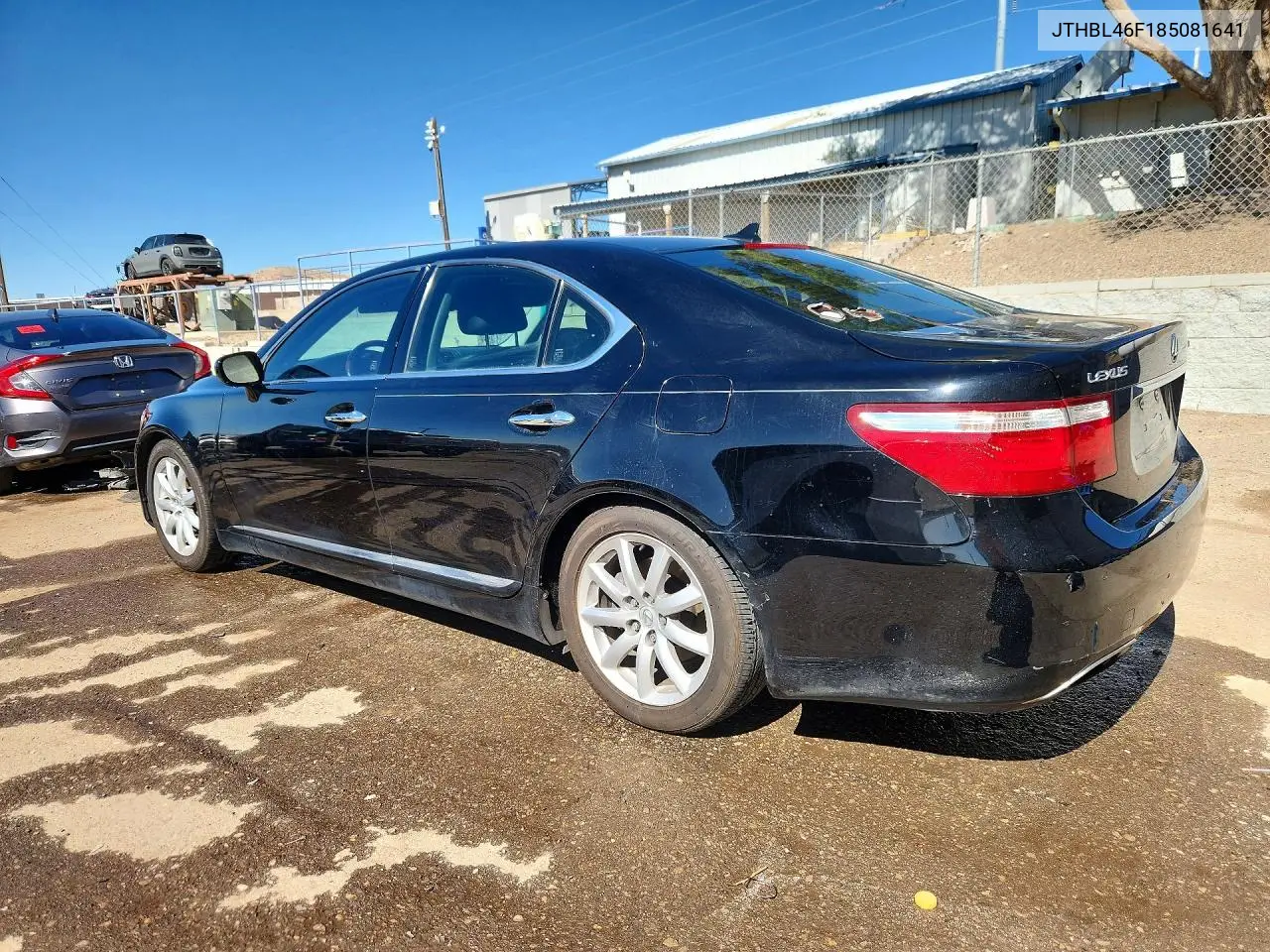 2008 Lexus Ls 460 VIN: JTHBL46F185081641 Lot: 56764916