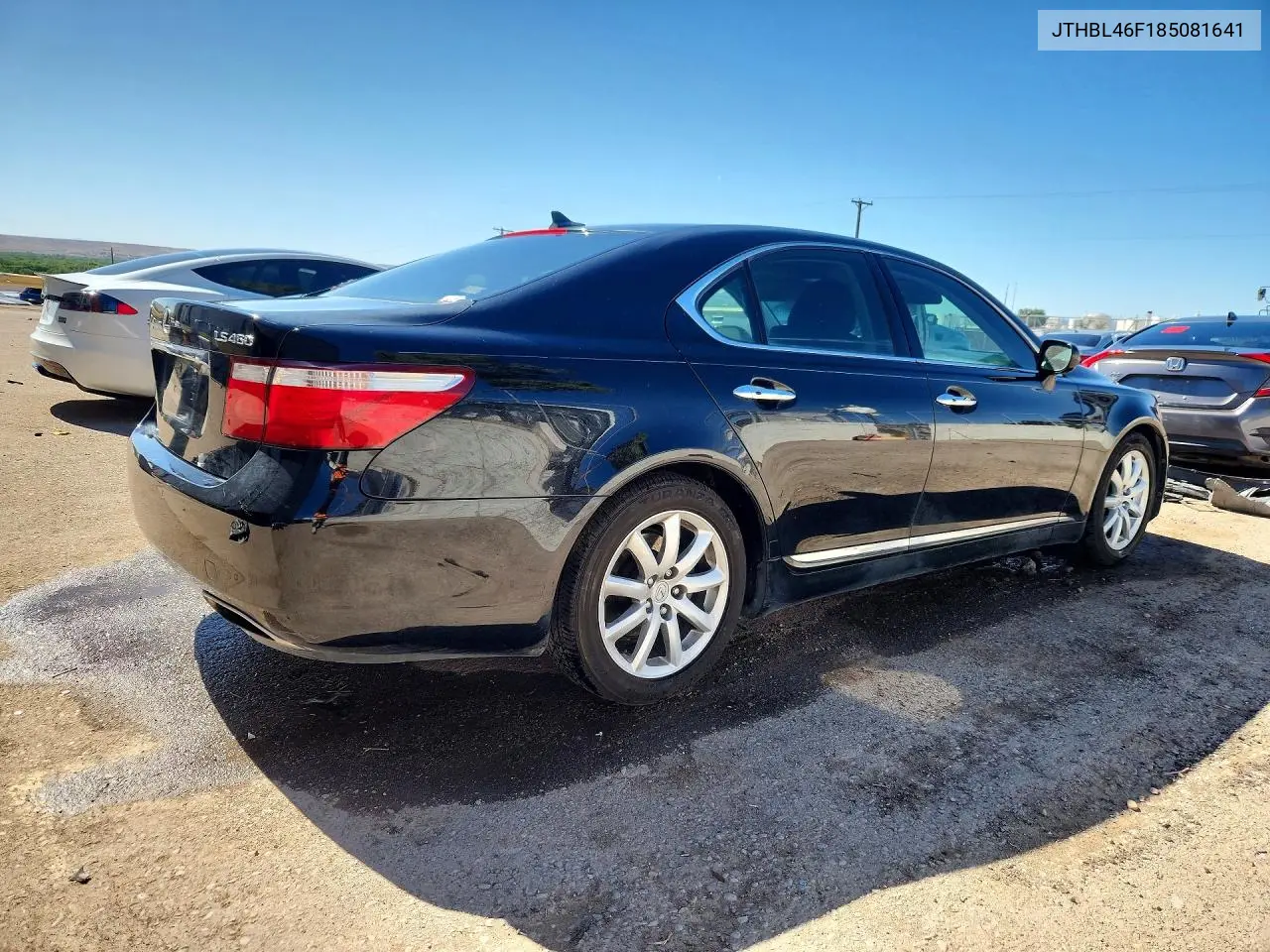 2008 Lexus Ls 460 VIN: JTHBL46F185081641 Lot: 56764916