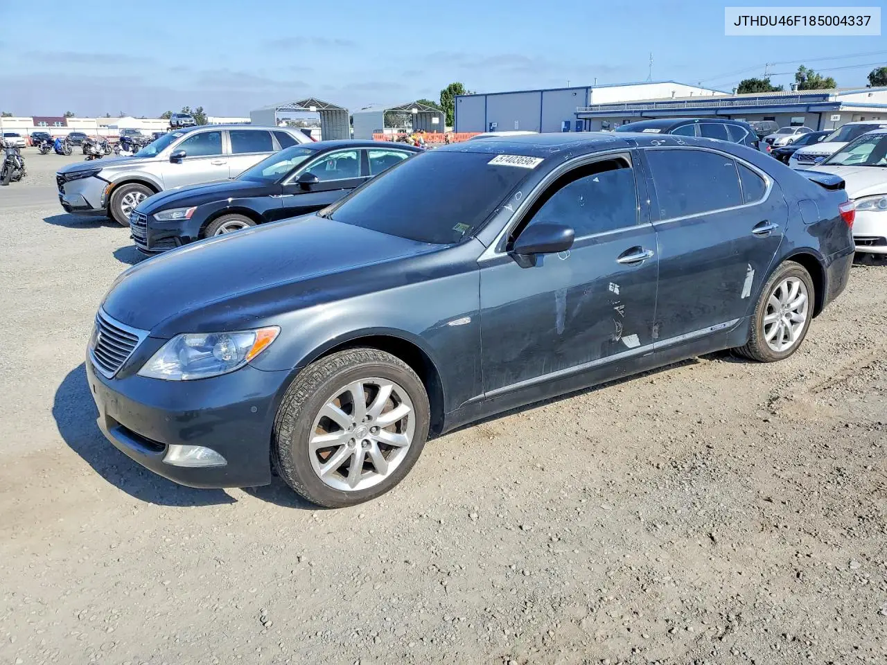 2008 Lexus Ls 600Hl VIN: JTHDU46F185004337 Lot: 57403696