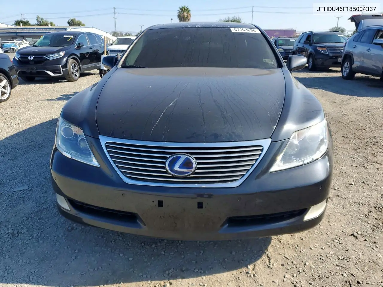 2008 Lexus Ls 600Hl VIN: JTHDU46F185004337 Lot: 57403696