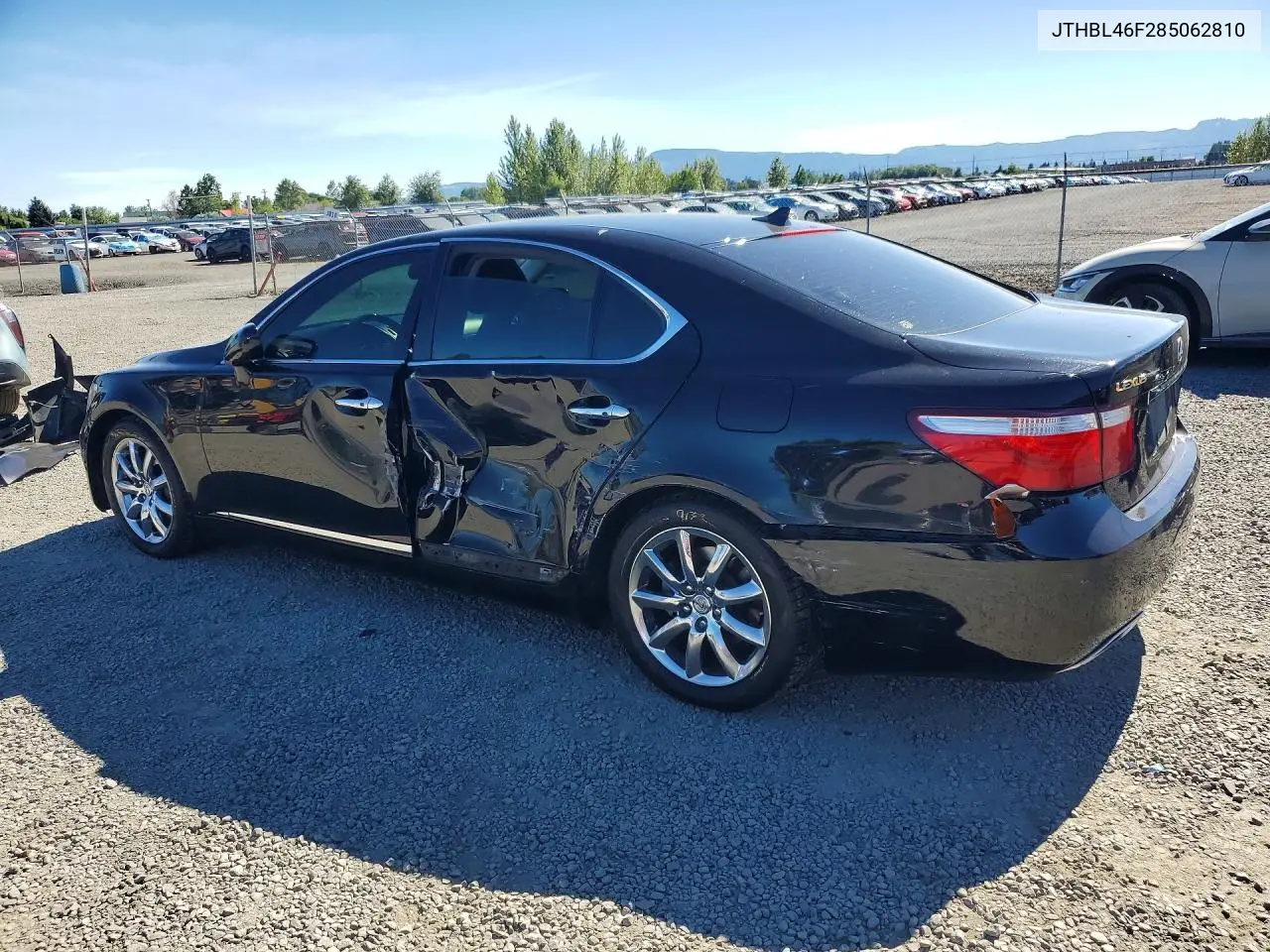 2008 Lexus Ls 460 VIN: JTHBL46F285062810 Lot: 57752356