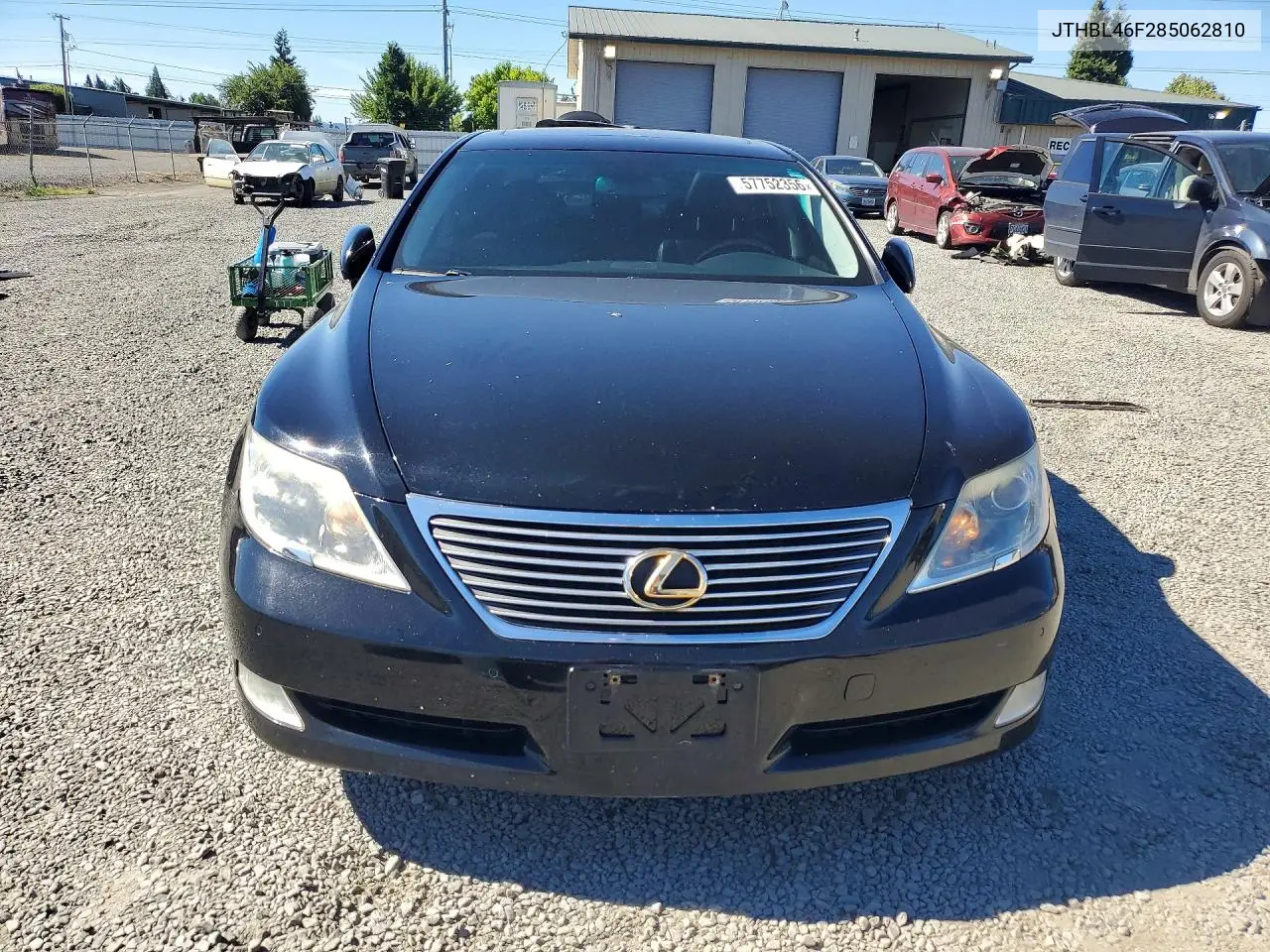 2008 Lexus Ls 460 VIN: JTHBL46F285062810 Lot: 57752356