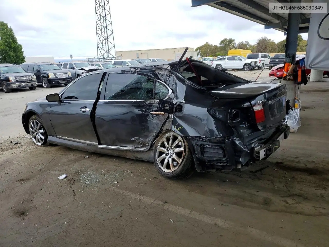 2008 Lexus Ls 460L VIN: JTHGL46F685030349 Lot: 59234566