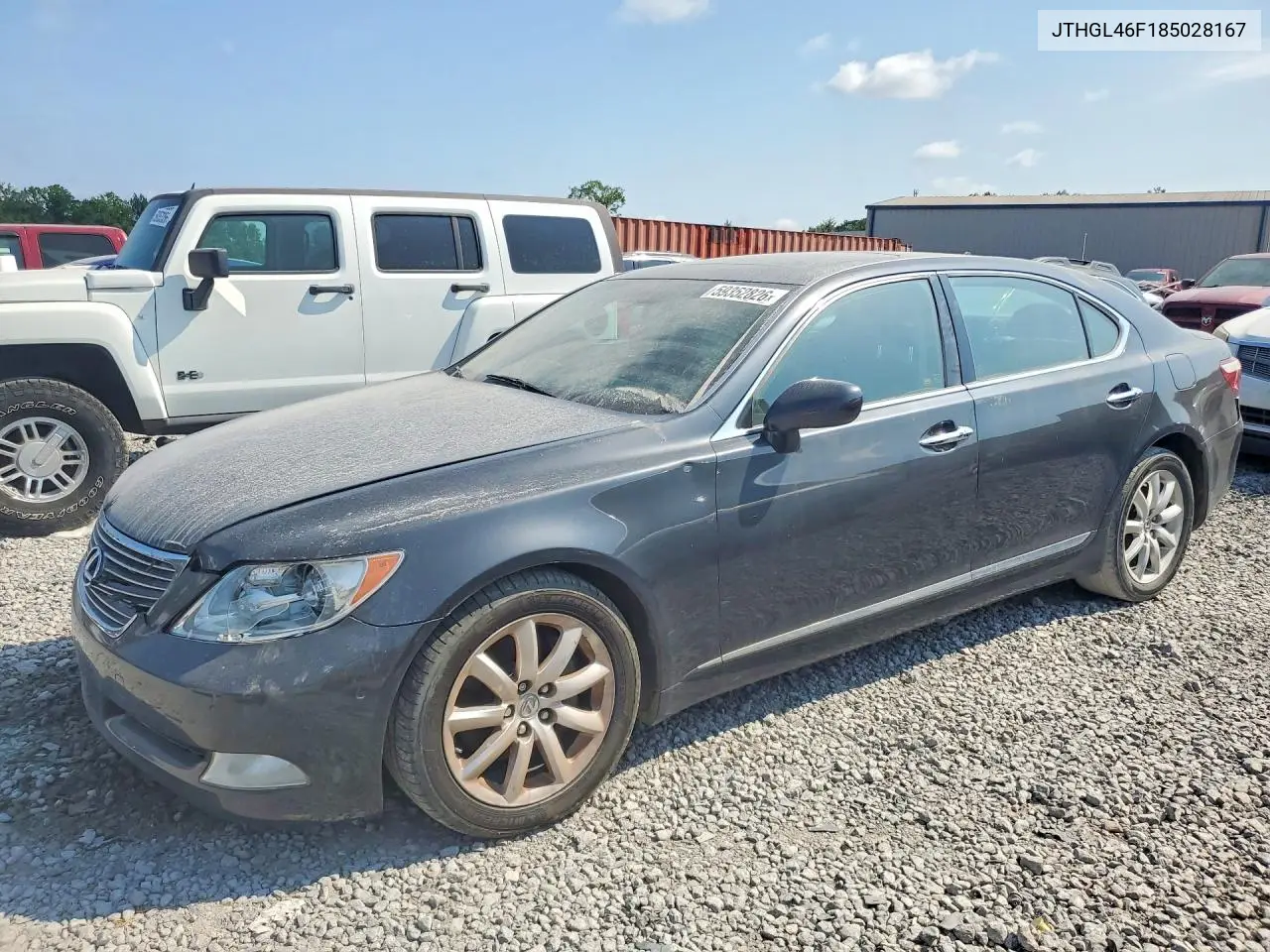 JTHGL46F185028167 2008 Lexus Ls 460L