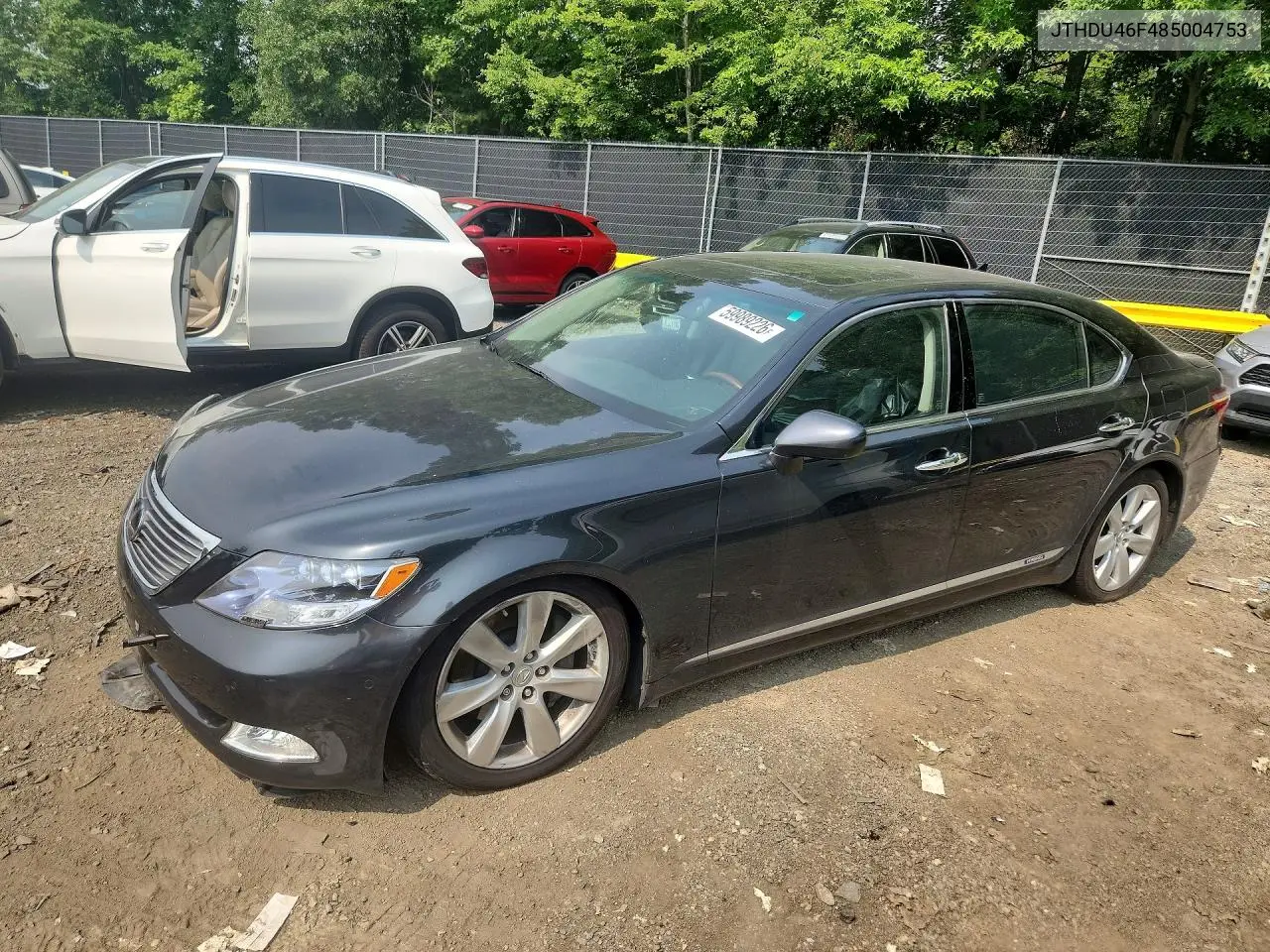 2008 Lexus Ls 600Hl VIN: JTHDU46F485004753 Lot: 59989226