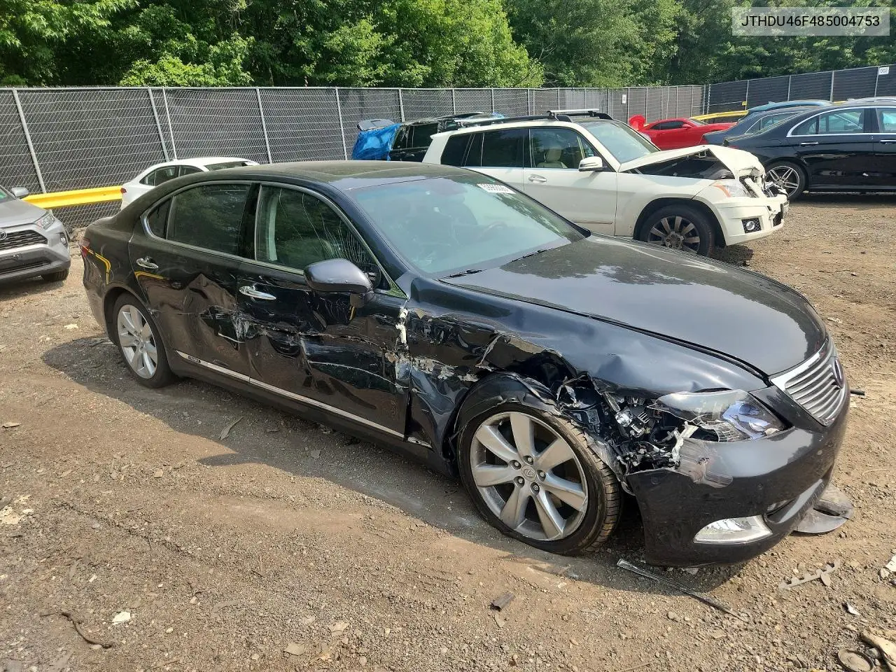 2008 Lexus Ls 600Hl VIN: JTHDU46F485004753 Lot: 59989226