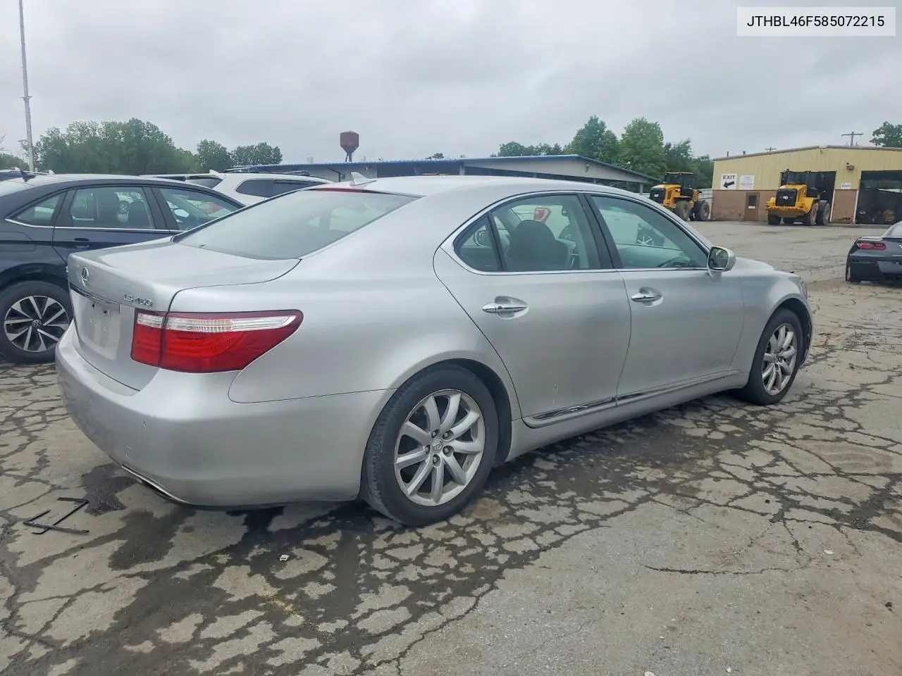 2008 Lexus Ls 460 VIN: JTHBL46F585072215 Lot: 60066486