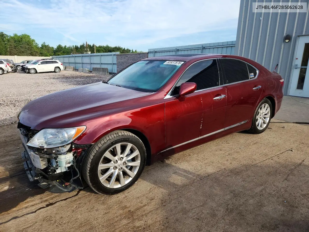 2008 Lexus Ls 460 VIN: JTHBL46F285062628 Lot: 60937876