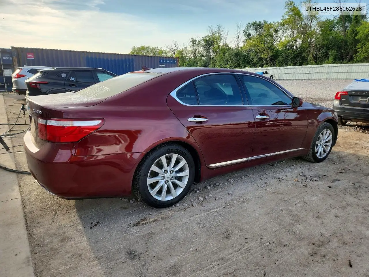 2008 Lexus Ls 460 VIN: JTHBL46F285062628 Lot: 60937876