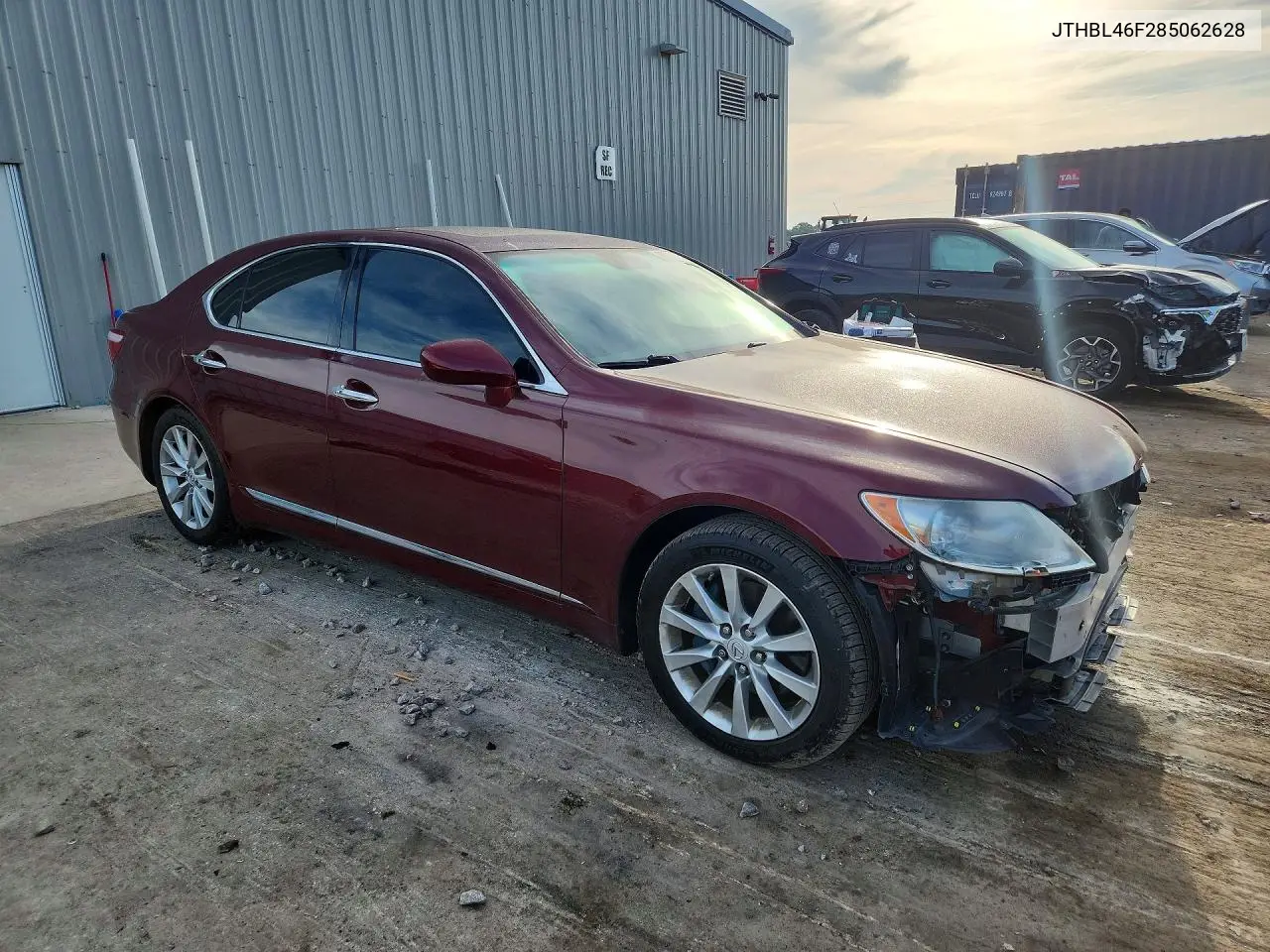 2008 Lexus Ls 460 VIN: JTHBL46F285062628 Lot: 60937876