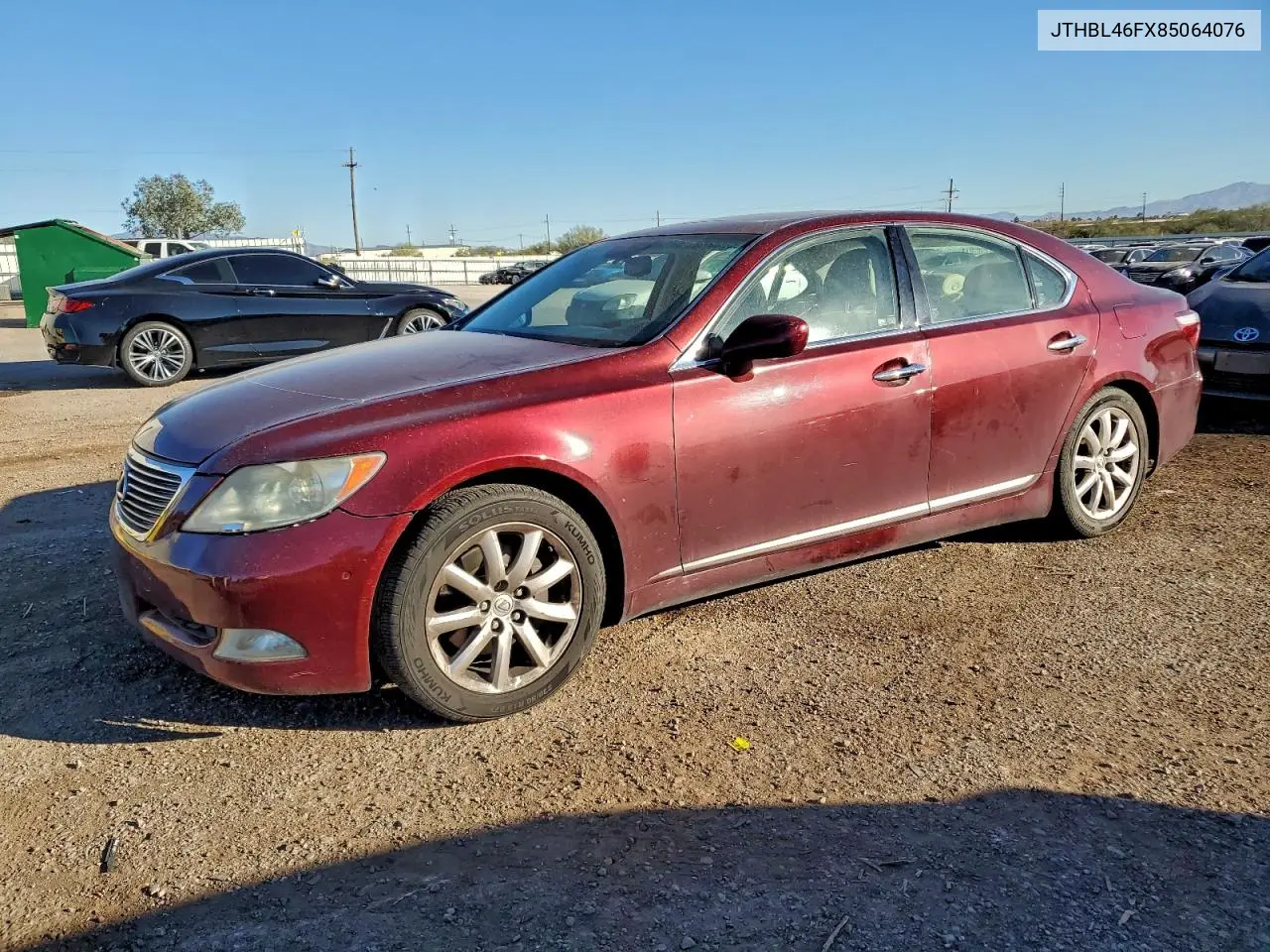 JTHBL46FX85064076 2008 Lexus Ls 460