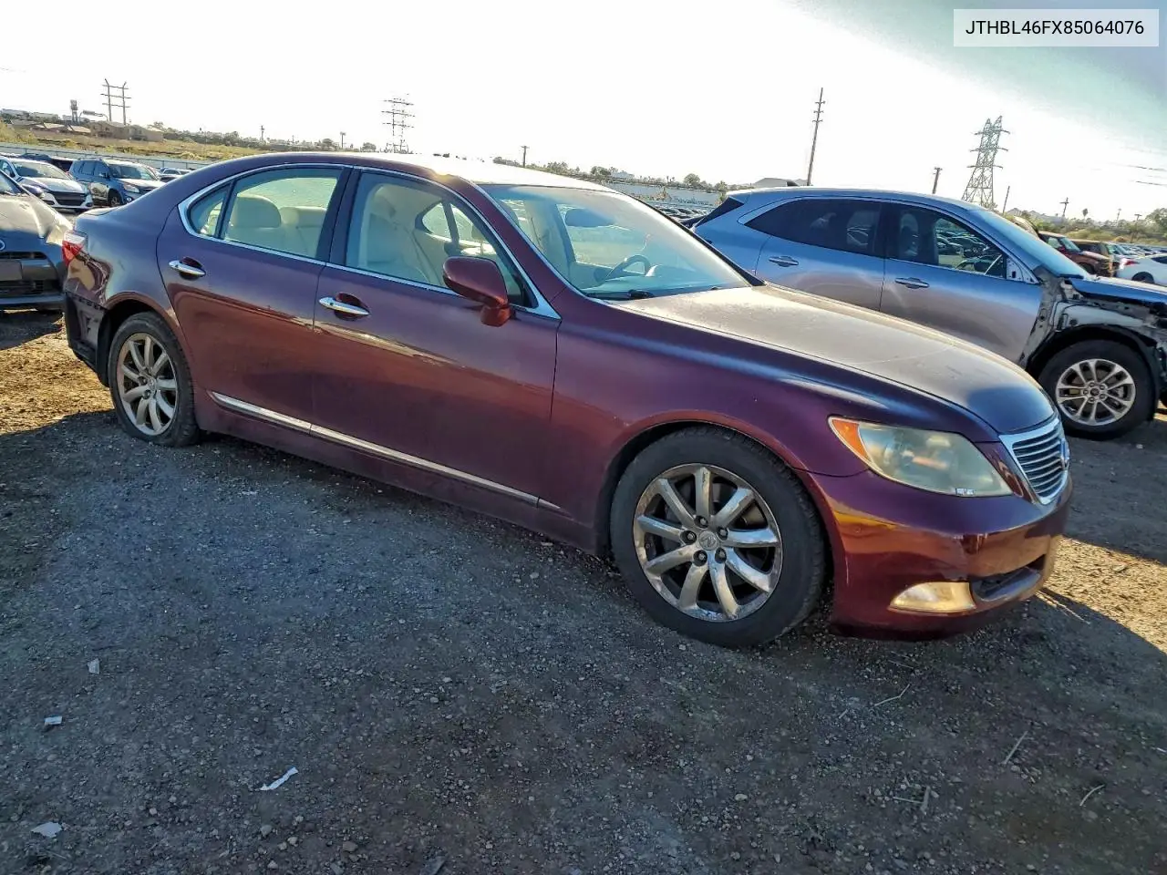 JTHBL46FX85064076 2008 Lexus Ls 460