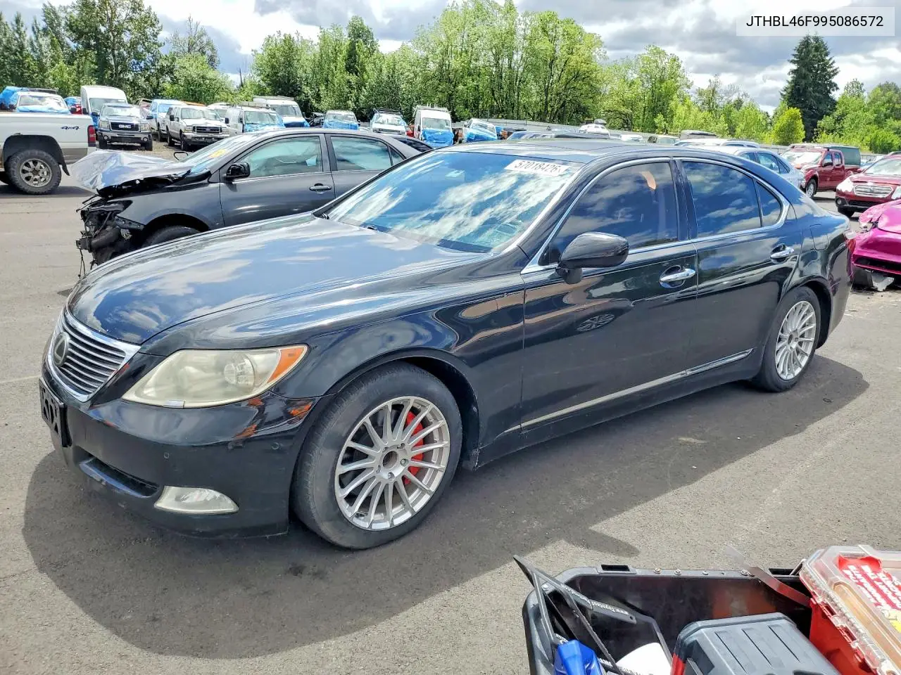 2009 Lexus Ls 460 VIN: JTHBL46F995086572 Lot: 57018426