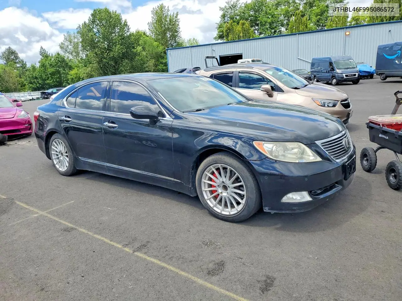 2009 Lexus Ls 460 VIN: JTHBL46F995086572 Lot: 57018426