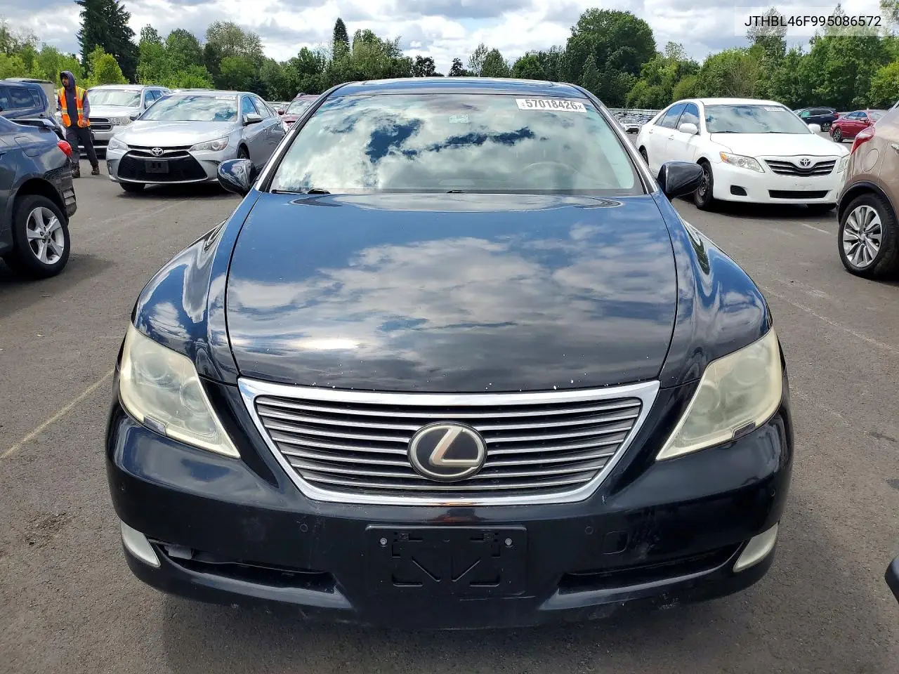 2009 Lexus Ls 460 VIN: JTHBL46F995086572 Lot: 57018426