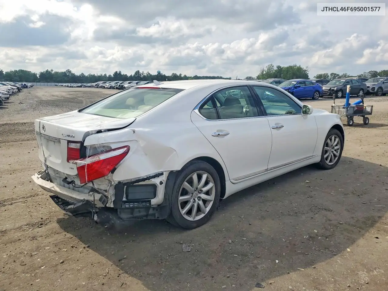 2009 Lexus Ls 460 VIN: JTHCL46F695001577 Lot: 57167136
