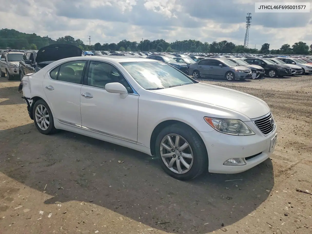 2009 Lexus Ls 460 VIN: JTHCL46F695001577 Lot: 57167136