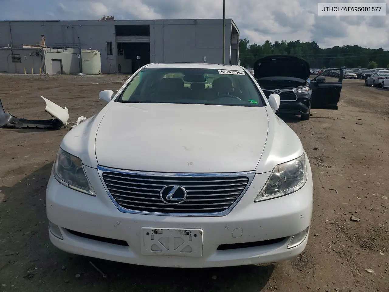 2009 Lexus Ls 460 VIN: JTHCL46F695001577 Lot: 57167136