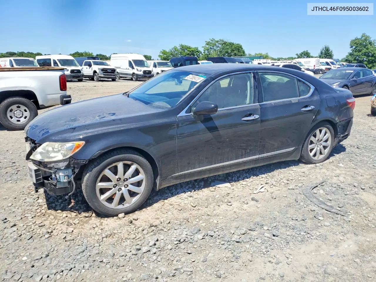 2009 Lexus Ls 460 VIN: JTHCL46F095003602 Lot: 57385426