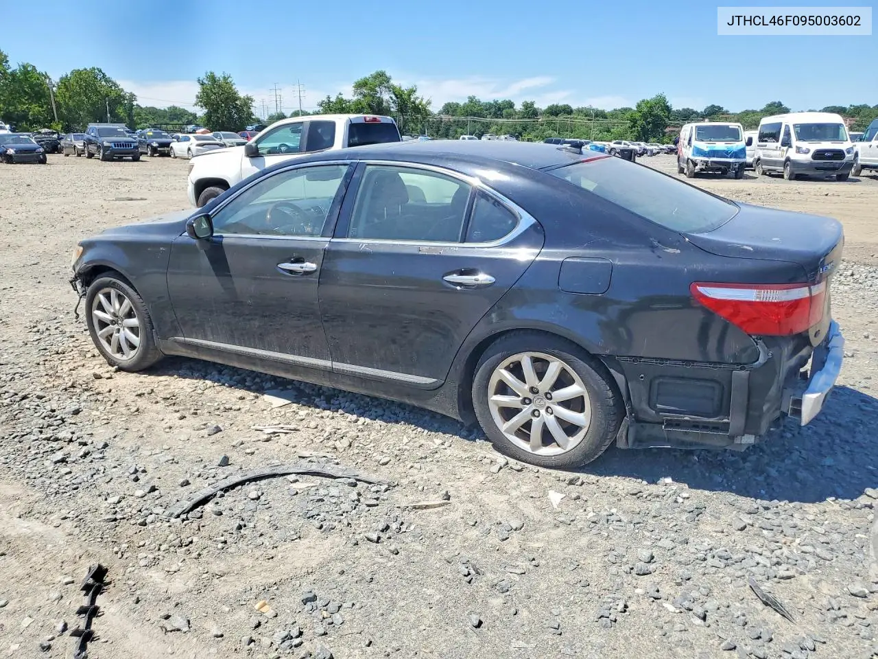 2009 Lexus Ls 460 VIN: JTHCL46F095003602 Lot: 57385426
