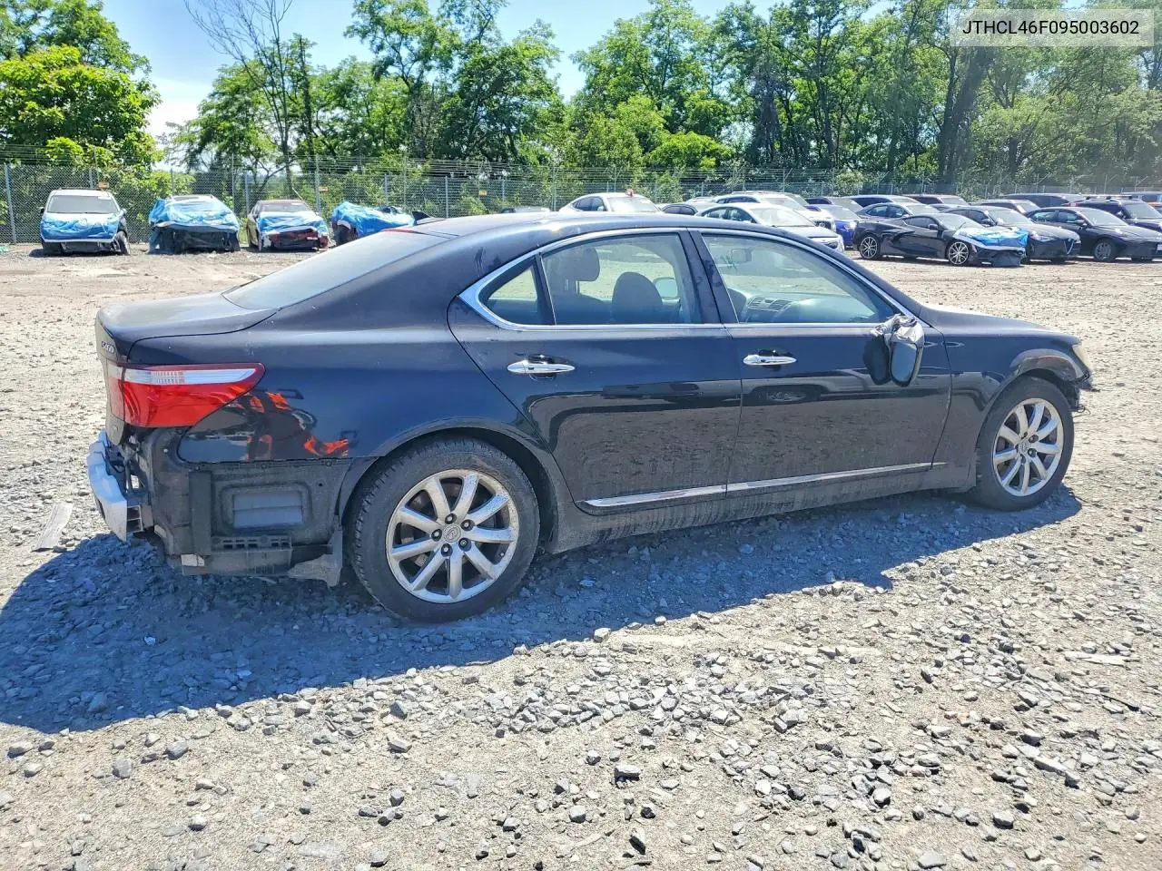 2009 Lexus Ls 460 VIN: JTHCL46F095003602 Lot: 57385426