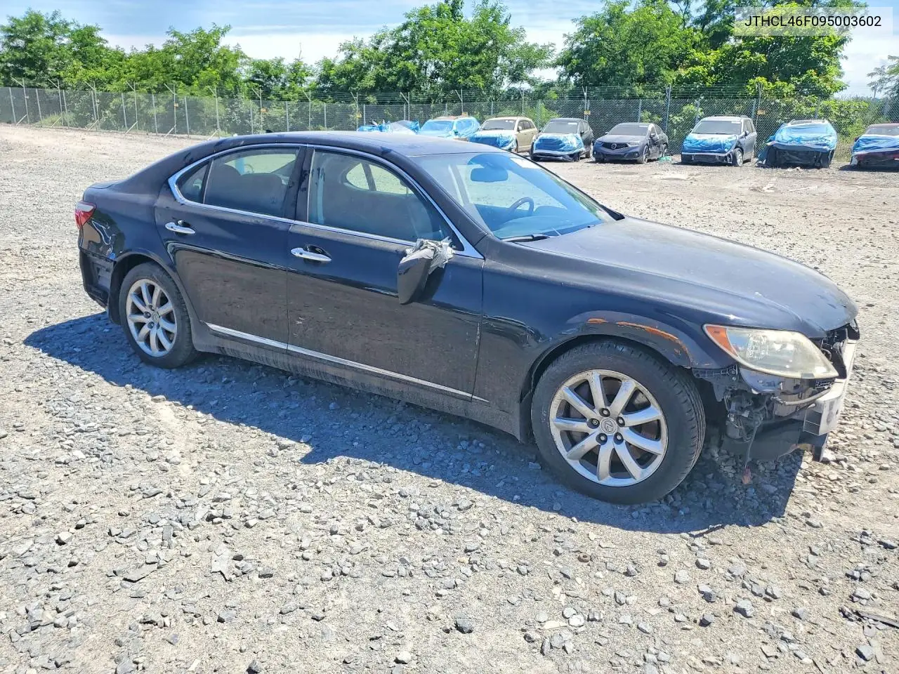2009 Lexus Ls 460 VIN: JTHCL46F095003602 Lot: 57385426