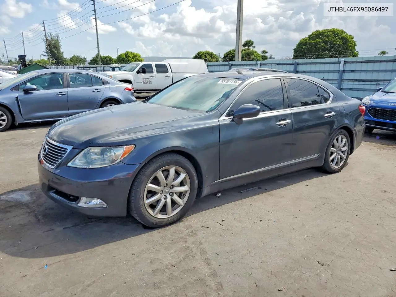 2009 Lexus Ls 460 VIN: JTHBL46FX95086497 Lot: 59107156