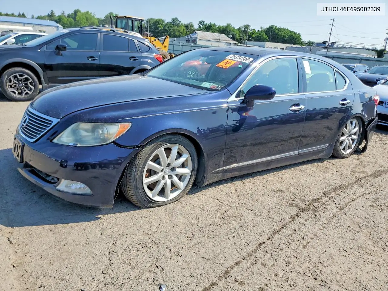 2009 Lexus Ls 460 Base VIN: JTHCL46F695002339 Lot: 59374746