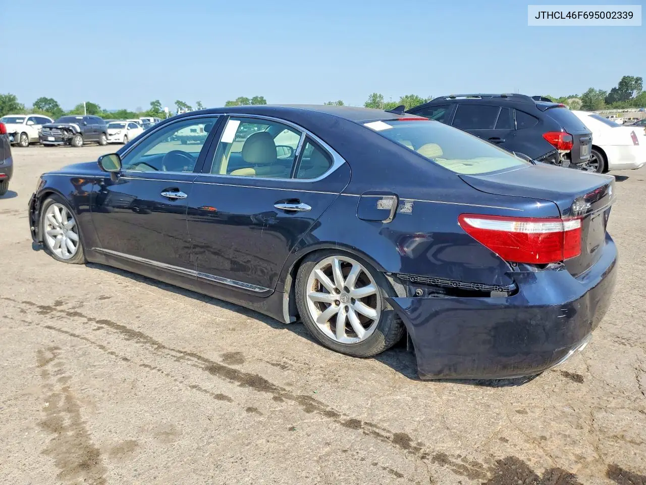 2009 Lexus Ls 460 Base VIN: JTHCL46F695002339 Lot: 59374746