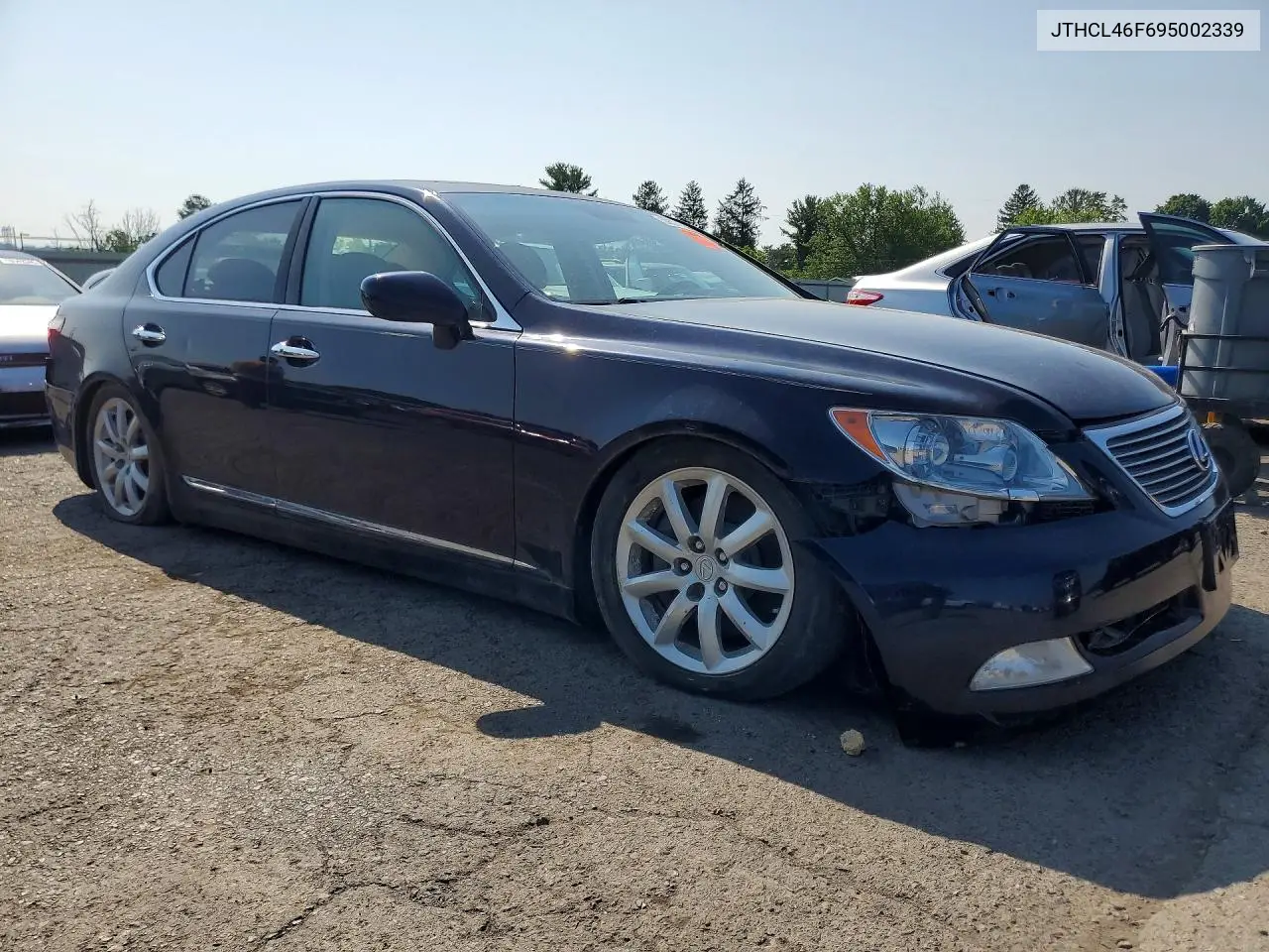 2009 Lexus Ls 460 Base VIN: JTHCL46F695002339 Lot: 59374746
